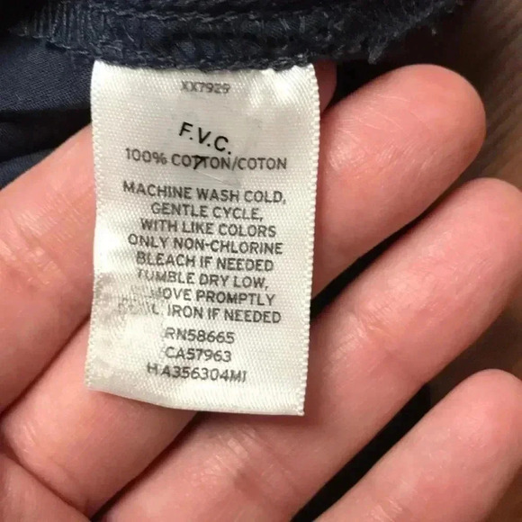 Halogen Eyelet Off the Shoulder Navy Dress, XS - Picture 6 of 6